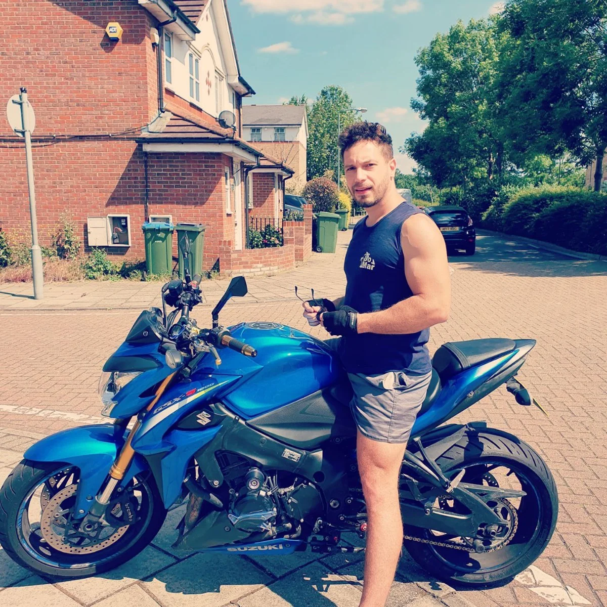 Motorcycle in UK